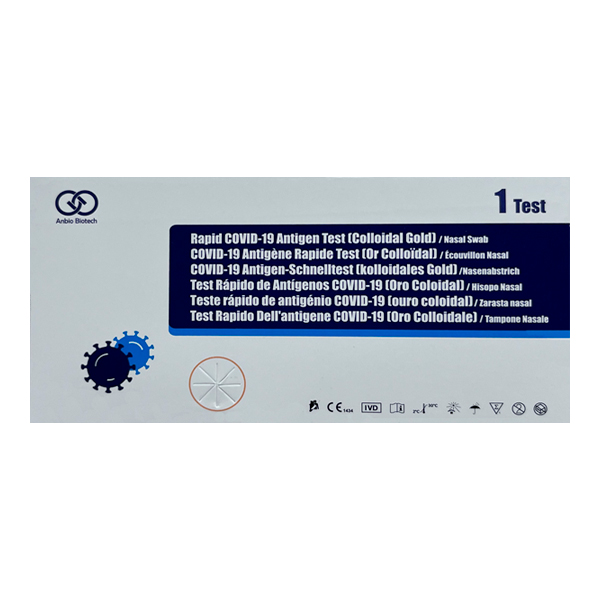 Test COVID ANBIO de antígenos - Nasal PACK
