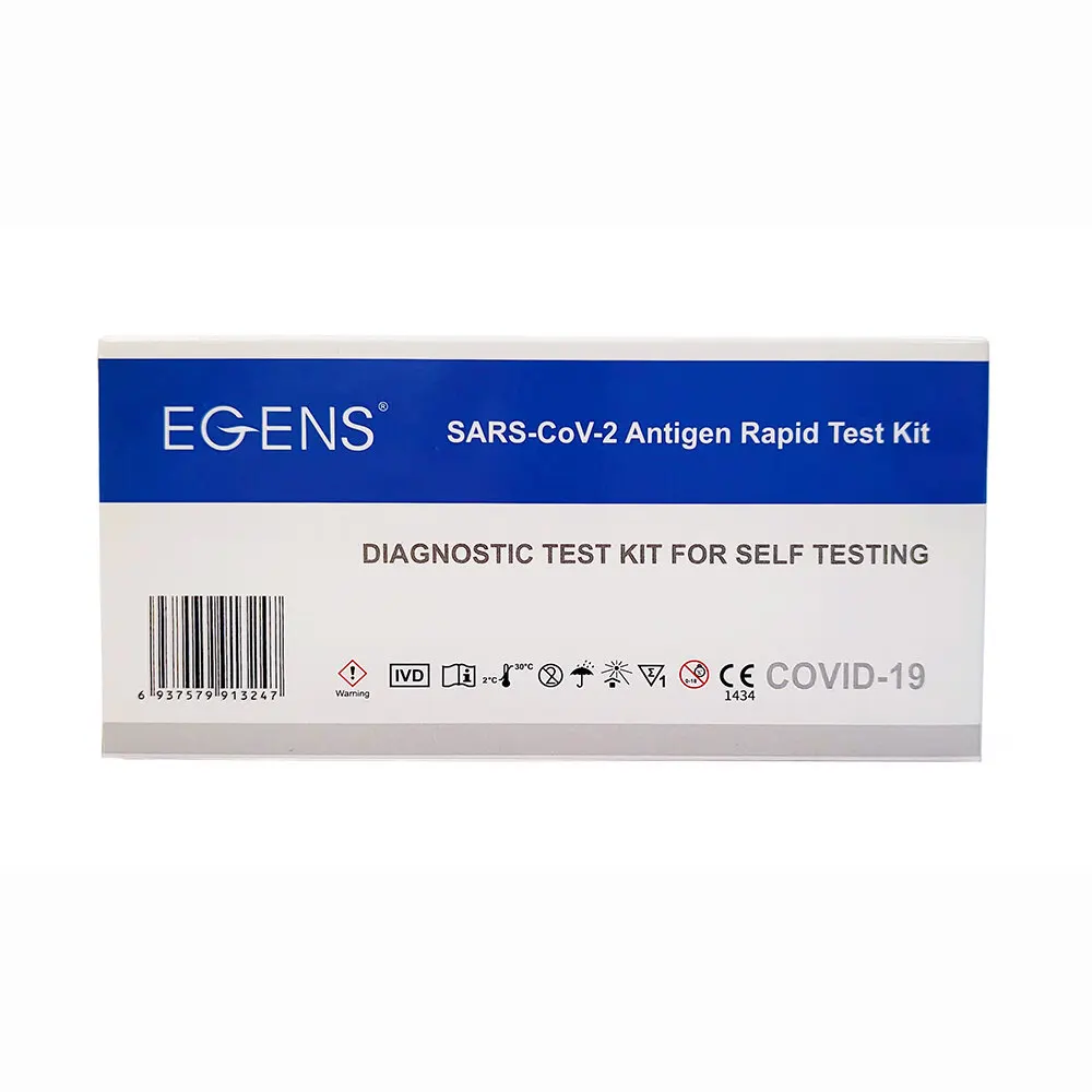 Test COVID EGENS de antígenos - Nasal - Cad: 08/2024