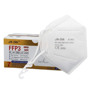 MASCARILLA JIADA FFP3 | COLOR BLANCO | BOLSAS INDIVIDUALES | CAD: 05/2031