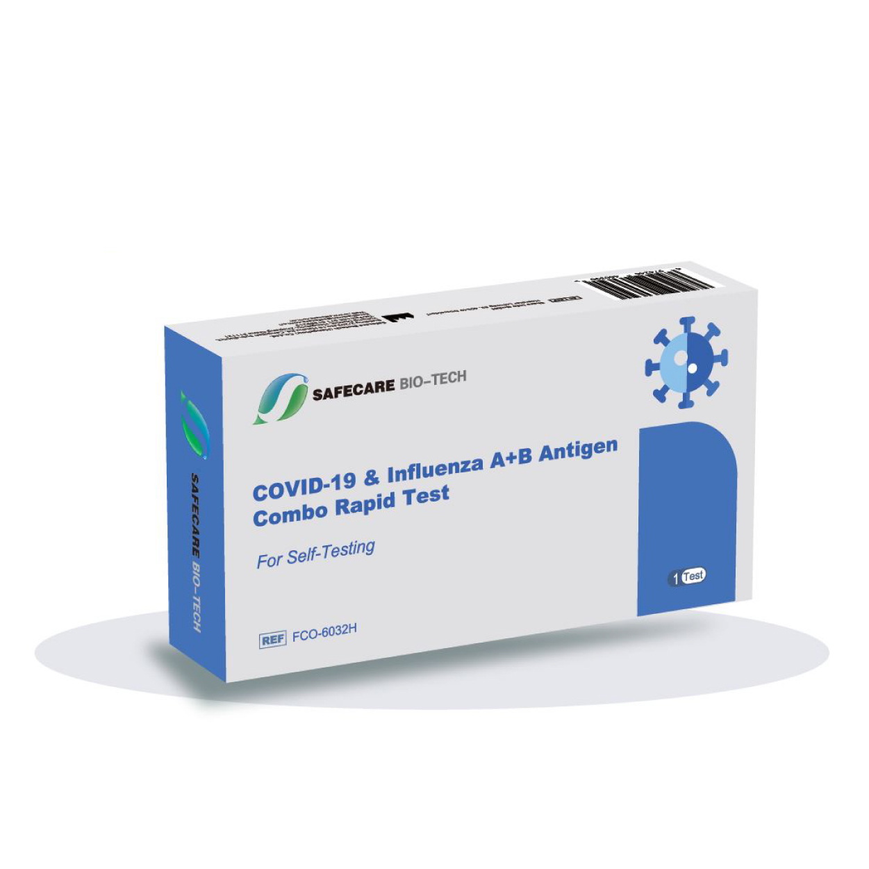 TEST ANTIGENOS COVID-19 | NASAL | SAFECARE | CAD: 01/2026