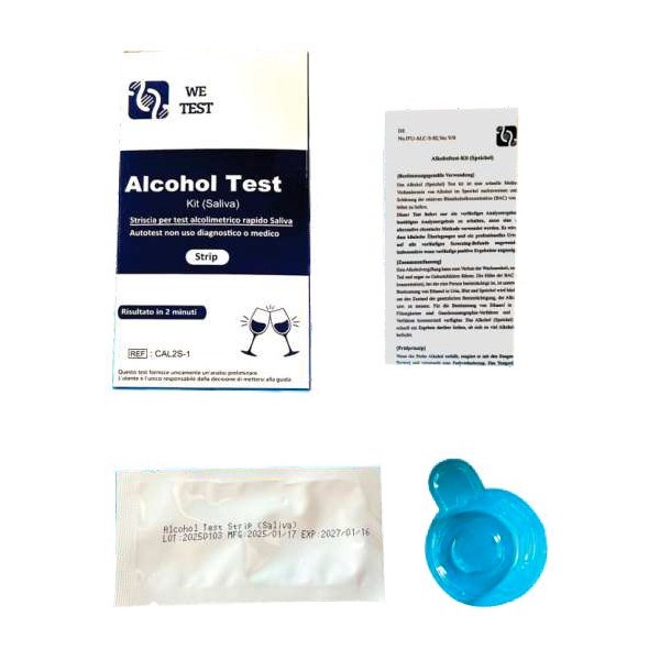 Test de Alcohol de Detección Rápida en Saliva