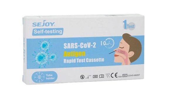 TEST ANTIGENOS COVID19 | SEJOY | NASAL | CAD: 10/2027
