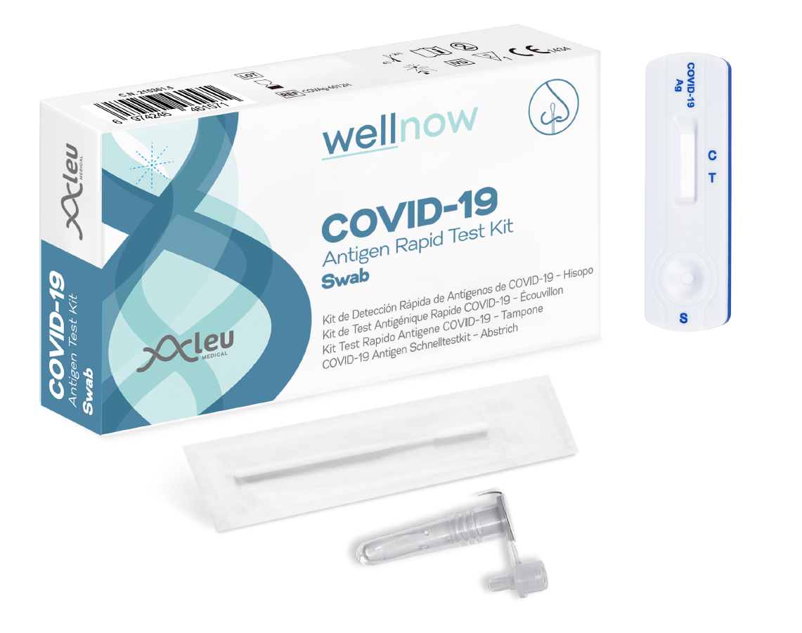 TEST ANTIGENOS COVID19 | ALEU MEDICAL | NASAL | CAD: 11/2027